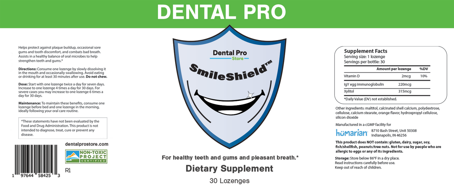 Smile Shield Lozenges - Advanced Oral Health Supplement